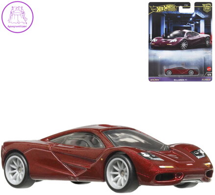 MATTEL HOT WHEELS Prémiové auto 94 Mclaren F1 velikáni kov