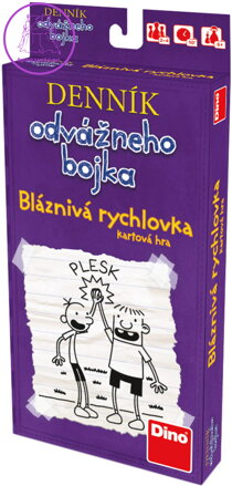 DINO Hra Deník odvážneho bojka Bláznivá rychlovka SK *SPOLEČENSKÉ HRY*