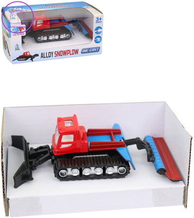 Rolba sněžná kovová pásové vozidlo na sníh 2 barvy