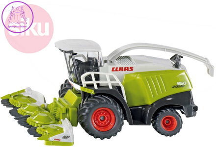 SIKU Žací stroj model Claas Jaguar 960 kombajn 1:32 na pole kovový 1993