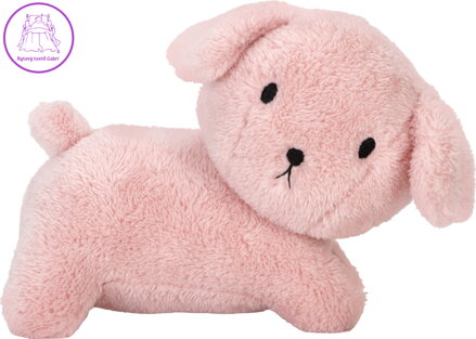 LITTLE DUTCH PLYŠ Pejsek Snuffie Fluffy Pink 25cm růžový pro miminko