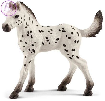 SCHLEICH Koník hříbě Knabstruppský kůň figurka ručně malovaná