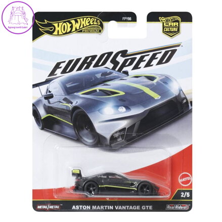 MATTEL HOT WHEELS Prémiové auto - car culture - Aston Martin Vantage GTE 1:64