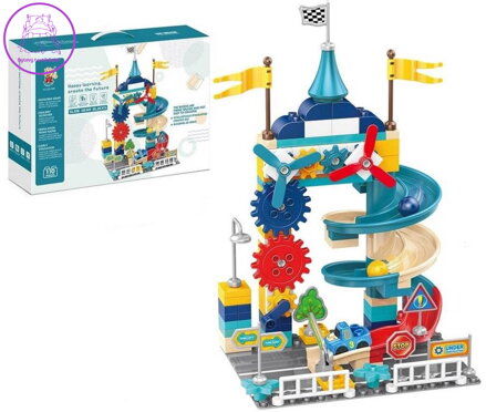 Kostky s kuličkodráhou 110ks