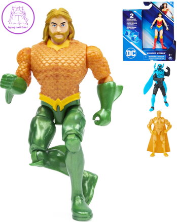SPIN MASTER Figurka DC 10cm akční hrdina s překvapením 4 druhy