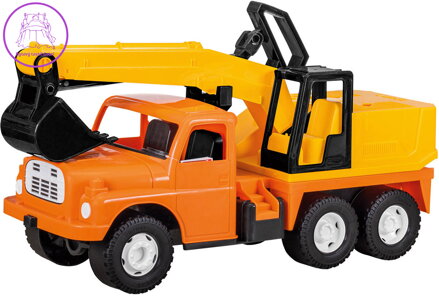 DINO Tatra auto žluto-oranžové T148 Bagr 72cm na písek plast