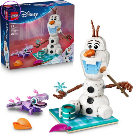 LEGO DISNEY FROZEN Olaf a Bruni na zábavném pikniku 43287 STAVEBNICE