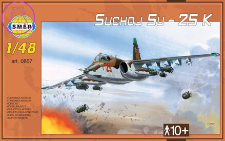 SMĚR Model letadlo Suchoj Su-25 K plastová stavebnice letadla 1:48