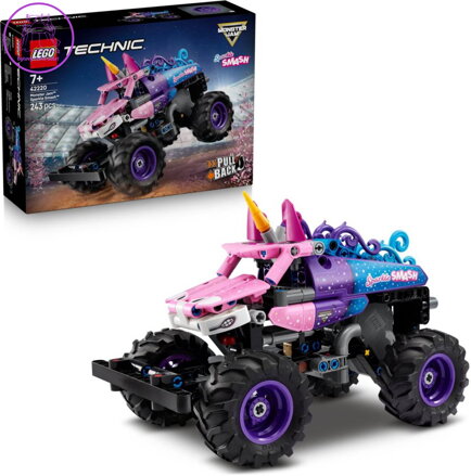 LEGO TECHNIC Monster Jam Sparkle Smash na natažení 42220 STAVEBNICE