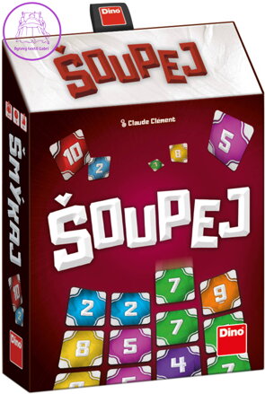 DINO Hra Šoupej cestovní karetní *SPOLEČENSKÉ HRY*