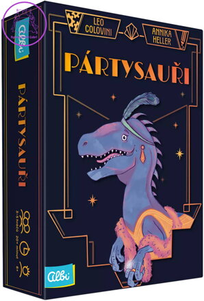 ALBI HRA Pártysauři karetní *SPOLEČENSKÉ HRY*