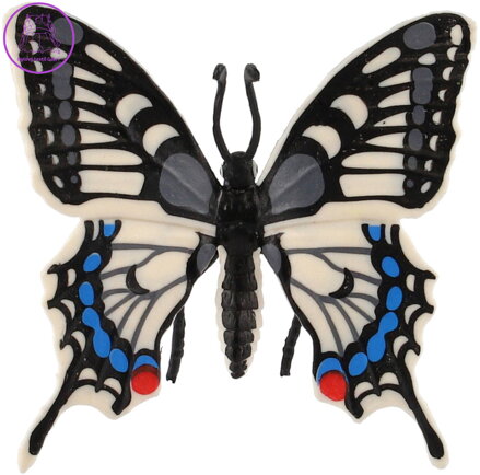 Motýl tropický Papilio / Otakárek fenyklový 8cm zvířátko plastová figurka Zooted