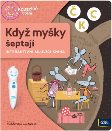 ALBI Kouzelné čtení Kniha interaktivní Když myšky šeptají