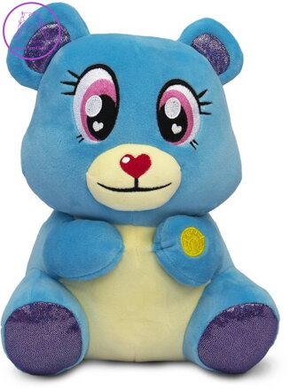 PLYŠ Lumiluvs zvířátko medvěd baby usínáček na baterie Světlo