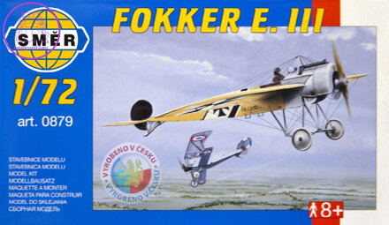 SMĚR Model letadlo Fokker E.III 1:72 (stavebnice letadla)