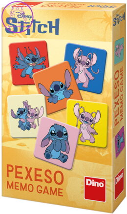 DINO Hra Pexeso Stitch *SPOLEČENSKÉ HRY*