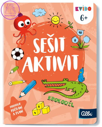 ALBI Kvído Sešit plný aktivit interaktivní úkoly pro děti 6+