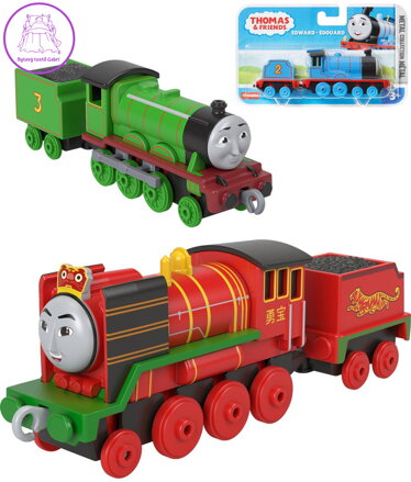 FISHER PRICE Baby Mašinka Tomáš velká kovová různé druhy