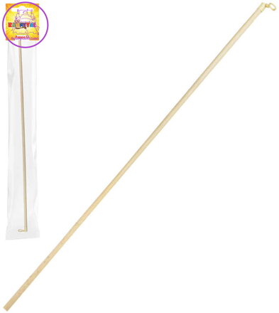 DŘEVO Hůlka bambusová 55cm náhradní díl k lampionu v sáčku
