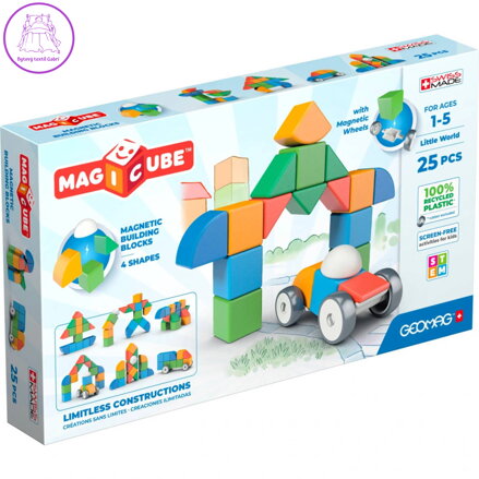 GEOMAG  Magicube Shapes 25díků  magnetická STAVEBNICE