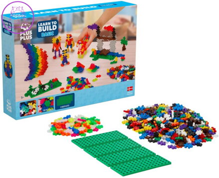 EP Line Plus-Plus Basic Nauč se stavět stavebnice 600 dílků v krabici