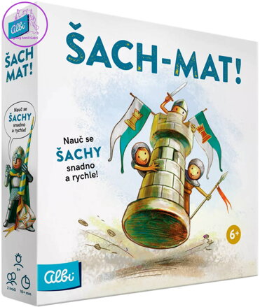 ALBI HRA Šach Mat! šachy *SPOLEČENSKÉ HRY*