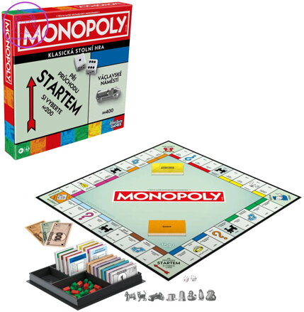 HASBRO Hra Monopoly Classic CZ *SPOLEČENSKÉ HRY*