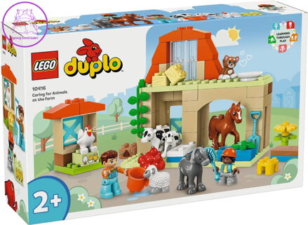 LEGO DUPLO Péče o zvířátka na farmě 10416 STAVEBNICE