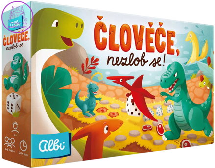 ALBI HRA Člověče, nezlob se! Dinosauři *SPOLEČENSKÉ HRY*