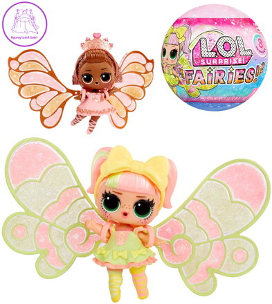 L.O.L. Surprise! Panenka malá víla 8 překvapení různé druhy v kouli