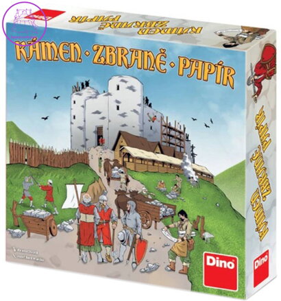 DINO Hra Kámen, zbraně, papír II. *SPOLEČENSKÉ HRY*