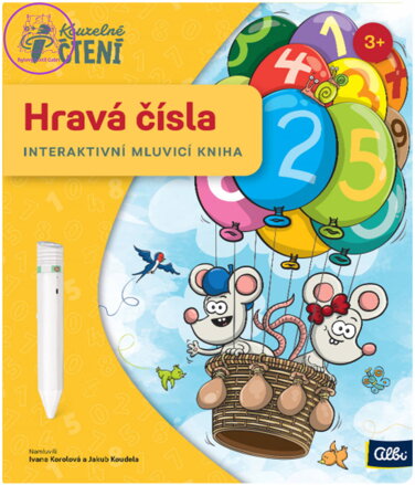 ALBI Kouzelné čtení Kniha interaktivní Hravá čísla