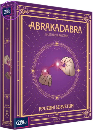 ALBI Abrakadabra Kouzelnická akademie Kouzlení se světlem na baterie Světlo