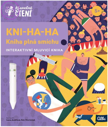 ALBI Kouzelné čtení Kniha interaktivní Kni-ha-ha - Kniha plná smíchu