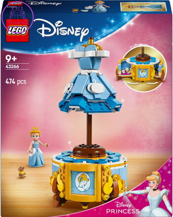 LEGO DISNEY PRINCESS Popelčiny šaty 43266 STAVEBNICE