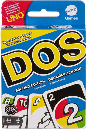 MATTEL HRA Uno DOS karty 2. vydání *SPOLEČENSKÉ HRY*