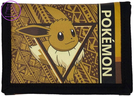 Peněženka dětská Pokémon Eevee rozkládací 14x10cm