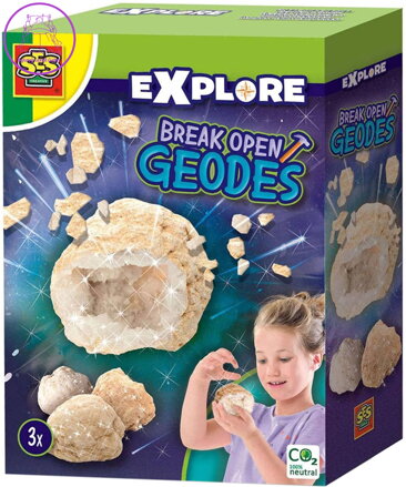 SES CREATIVE Explore rozbíjení krystalických hornin