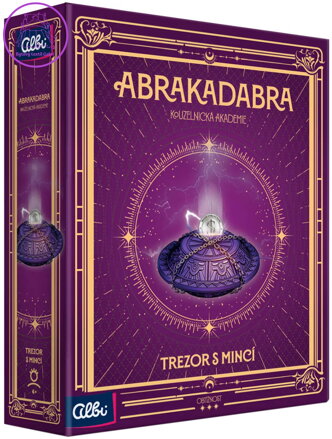 ALBI Abrakadabra Kouzelnická akademie Trezor s mincí