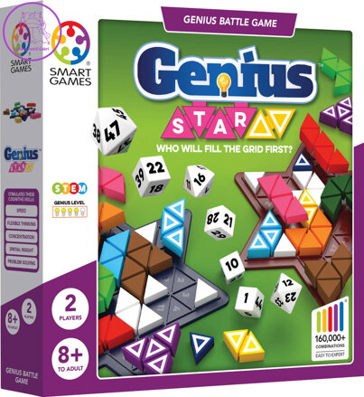 MINDOK HRA Smart Genius star logická *SPOLEČENSKÉ HRY*