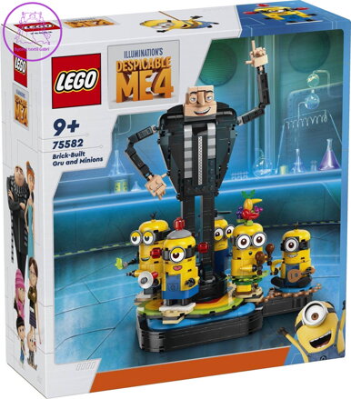 LEGO MINIONS Gru a Mimoni z kostek (Já padouch 4) 75582 STAVEBNICE