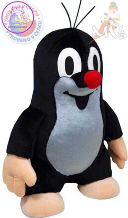 MORAVSKÁ ÚSTŘEDNA Krtek (Krteček) 35 cm nový design *PLYŠOVÉ HRAČKY*