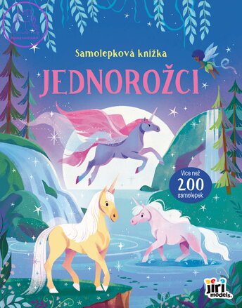 JIRI MODELS Samolepková knížka Jednorožci 200 samolepek