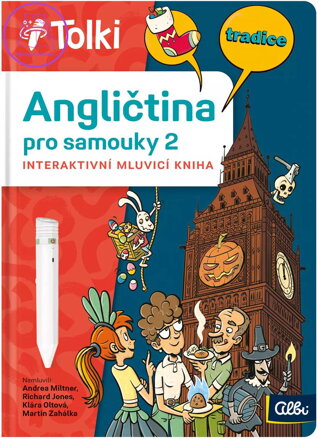 ALBI Tolki Kniha interaktivní Angličtina pro samouky 2