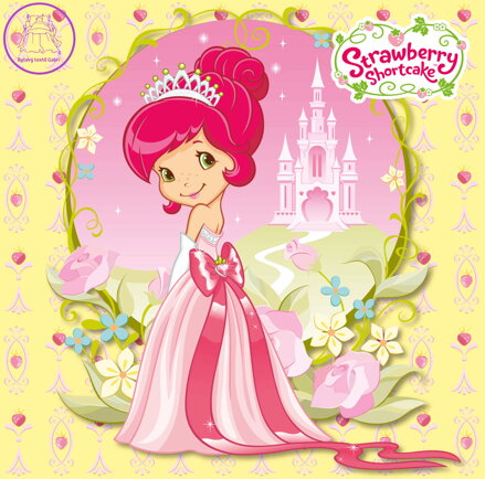 AKIM Omalovánky čtvercové Jahůdka (Strawberry Shortcake)