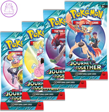 Pokémon TCG: SV09 Journey Together W2 booster set 10 karet