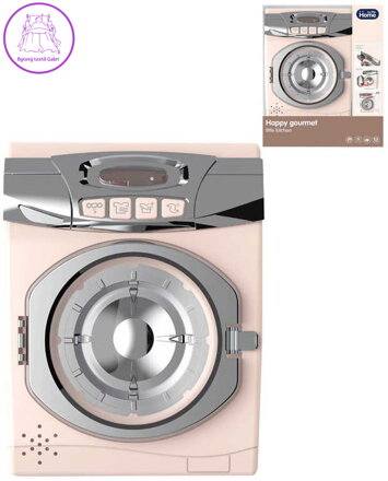 Pračka dětská automatická 14x18cm na baterie Světlo Zvuk