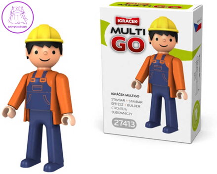 EFKO IGRÁČEK MultiGO Stavbař Figurka v krabičce