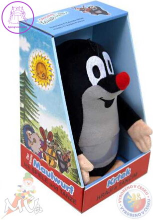 MORAVSKÁ ÚSTŘEDNA Krtek (krteček) 20 cm hrající a tančící