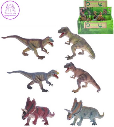 Dinosaurus 20-30cm plastový ještěr různé druhy a barvy